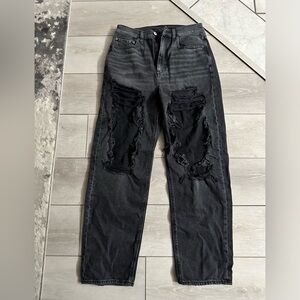 american eagle mom jeans